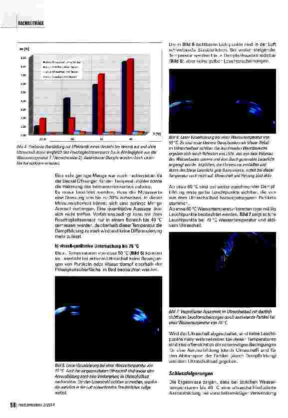 Vorschauseite 5: Ultraschall-induzierte Aerosolbildung bei medizinisch genutzten Ultraschallbädern
