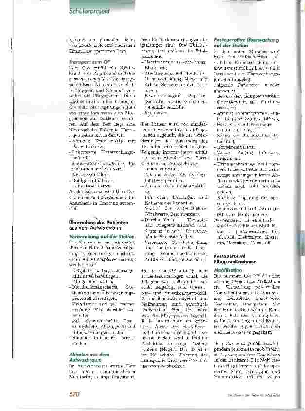 Vorschauseite 3: Präund postoperative Pflege am Beispiel eines Patienten mit endoprothetischem Gelenkersatz der Hüfte