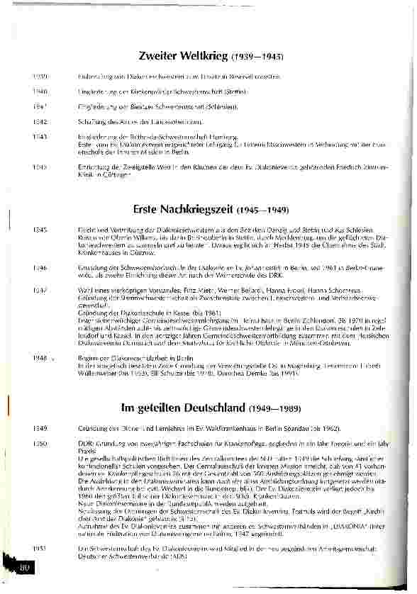 Vorschauseite 3: Geschichte des Ev. Diakonievereins E.V. und seiner Schwesternschaft