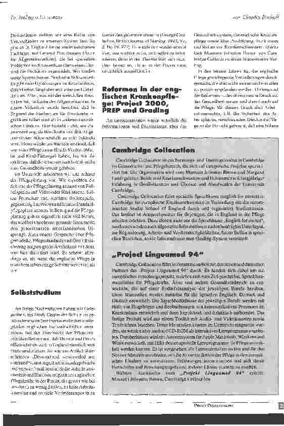 Vorschauseite 3: Im feeling a bit queasy Sprachkurse in der Weiterbildung