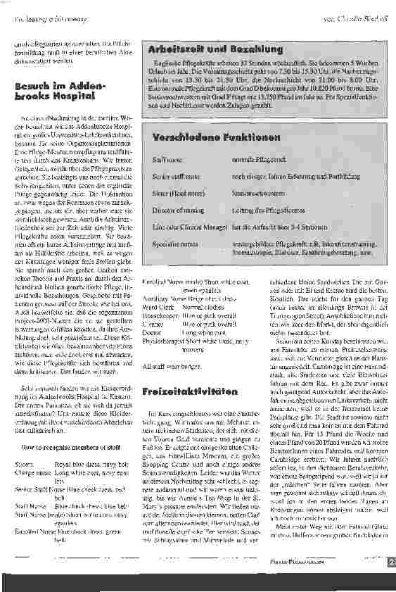 Vorschauseite 5: Im feeling a bit queasy Sprachkurse in der Weiterbildung