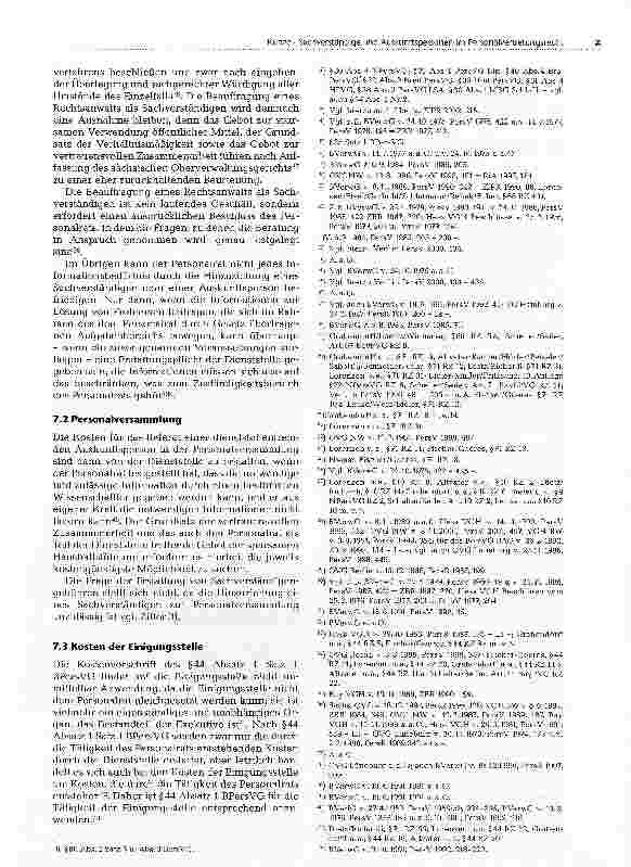 Vorschauseite 4: Sachverständige und Auskunftspersonen im Personalvertretungsrecht