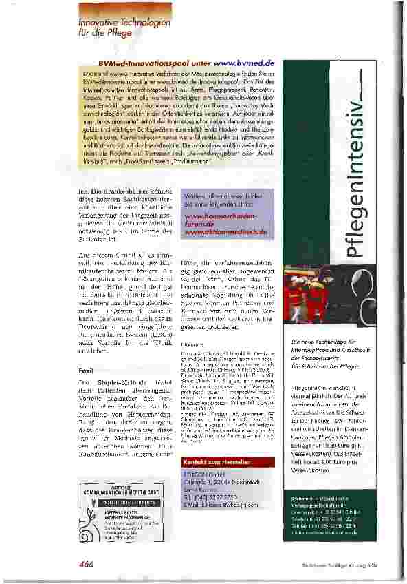 Vorschauseite 3: Stapler-Methodeentfernt Hämorrhoiden schnell und nahezu schmerzfrei