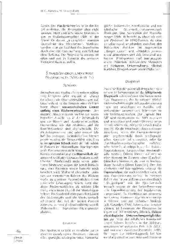 Vorschauseite 6: LEITSYMPTOM AKUTE TETRAPARESE