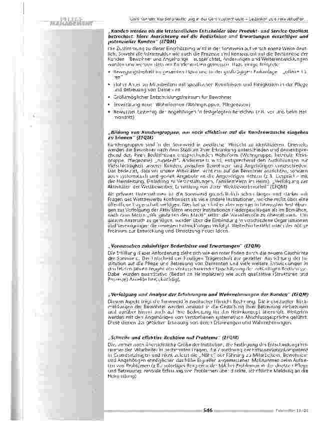 Vorschauseite 3: Kundenorientierung in der GerontopsychiatrieGedanken zu einem aktuellen Begriff der Qualitätsdiskussion in einem speziellen Kontext