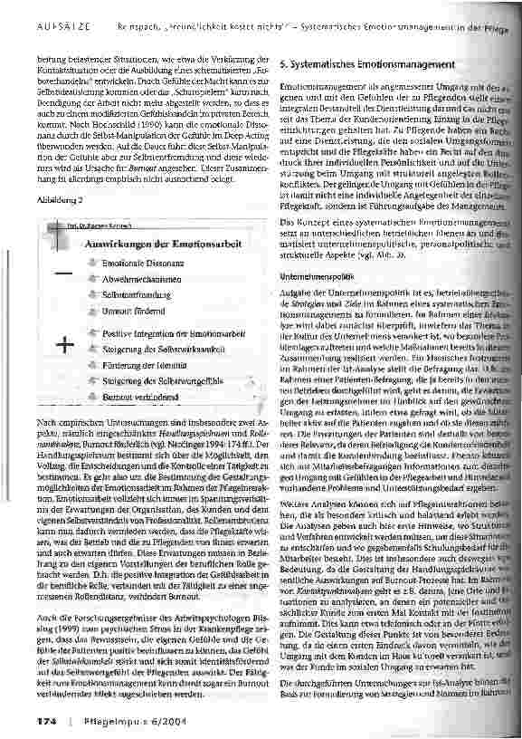 Vorschauseite 3: Freundlichkeit kostet nichts! - Systematisches Emotionsmanagement in der Pflege