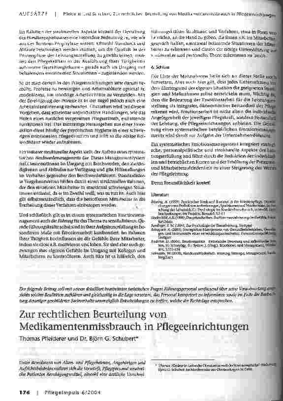 Vorschauseite 5: Freundlichkeit kostet nichts! - Systematisches Emotionsmanagement in der Pflege