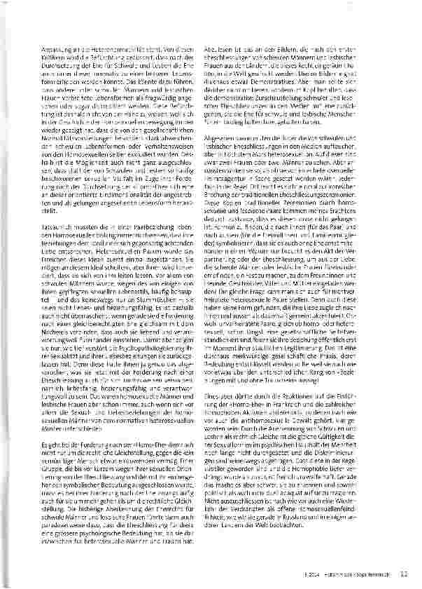 Vorschauseite 2: Über die Brüchigkeit der gesellschaftlichen Toleranz-ein Kommentar
