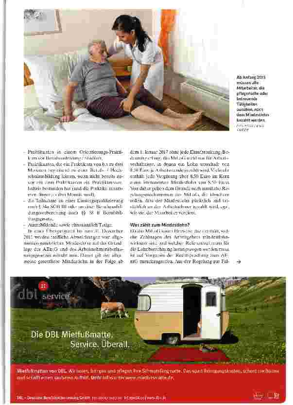 Vorschauseite 2: In jedem Lohn steckt Mindestlohn