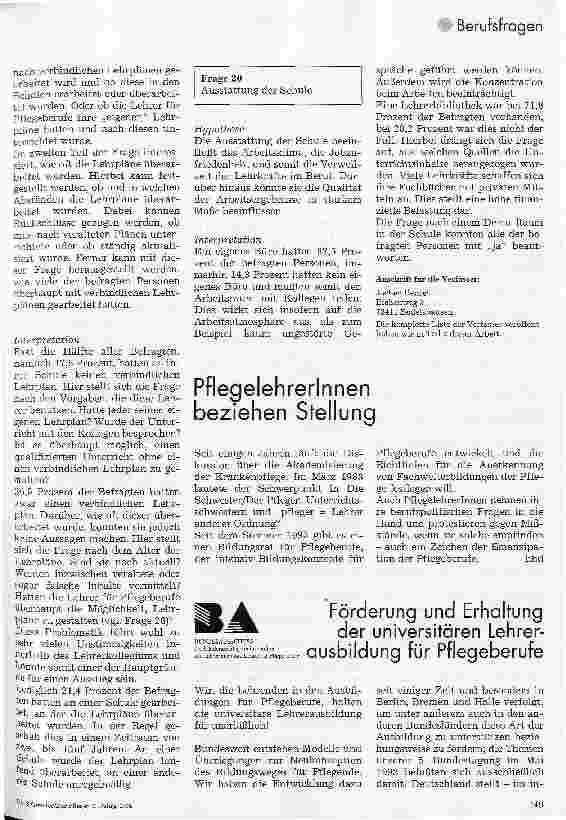 Vorschauseite 5: Ausstieg aus dem Beruf Lehrer für Pflegeberufe Teil 1 Ursachen, Folgen,Alternativen, Beispiel Baden-Württemberg