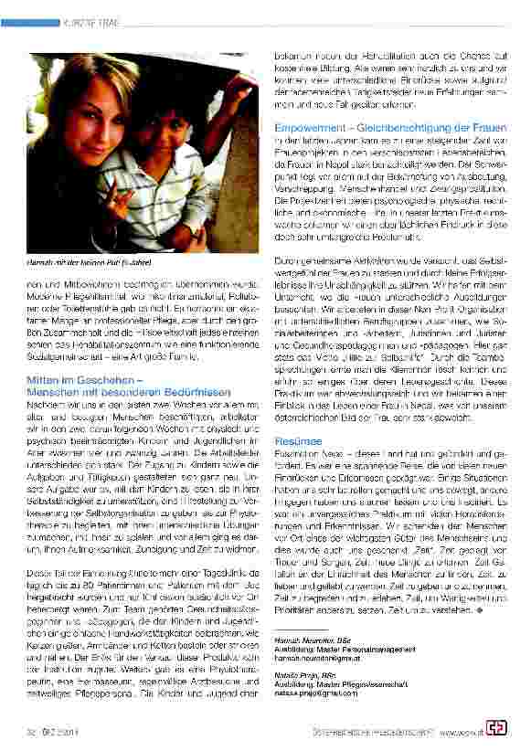 Vorschauseite 3: Faszination NepalEin Pflegepraktikum in einer anderen Welt