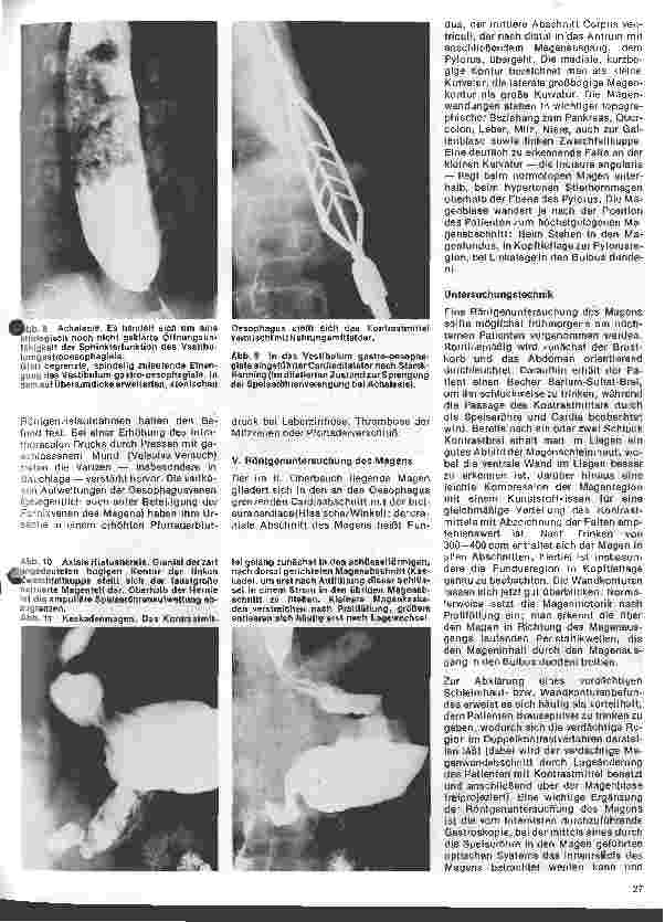 Vorschauseite 5: Radiologie Eine Einführung für Krankenschwestern u. Krankenpfleger 16. Folge: Röntgenuntersuchungen des Verdauungstraktes