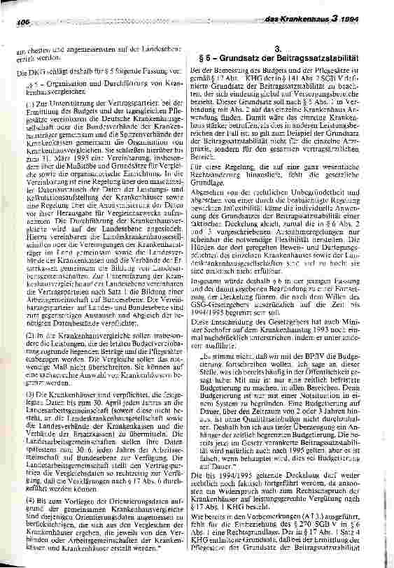 Vorschauseite 6: Konzept der BPflV weiter korrekturbedürftig Vorläufige Stellungnahme (Eckpunkte) der DKG zum Referentenentwurf der BPflV 95