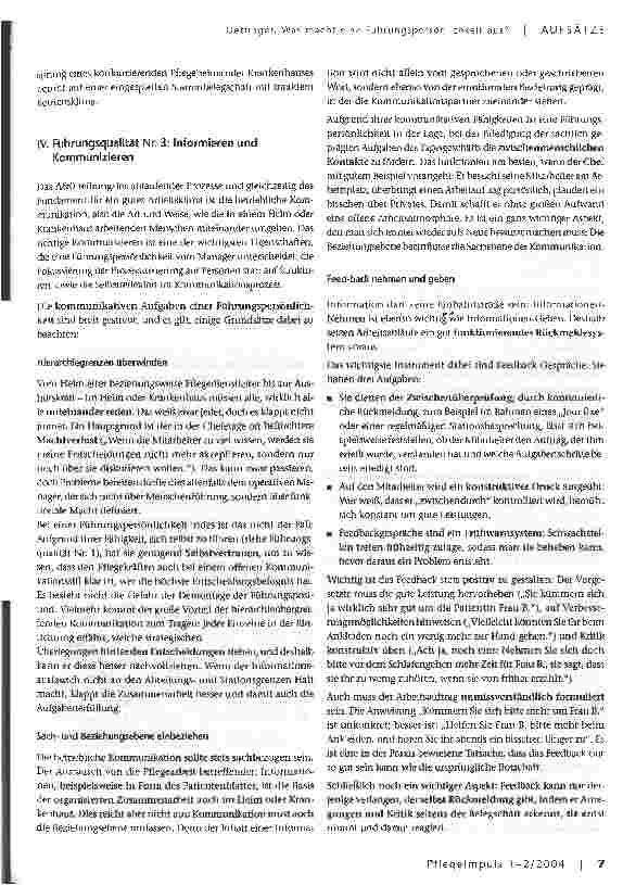 Vorschauseite 6: Was macht eine Führungspersönlichkeit aus?Wie Vorgesetzte sich zu guten Chefs entwickeln können