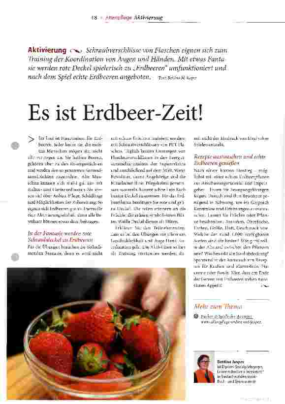 Vorschauseite 1: Es ist Erdbeer-Zeit!