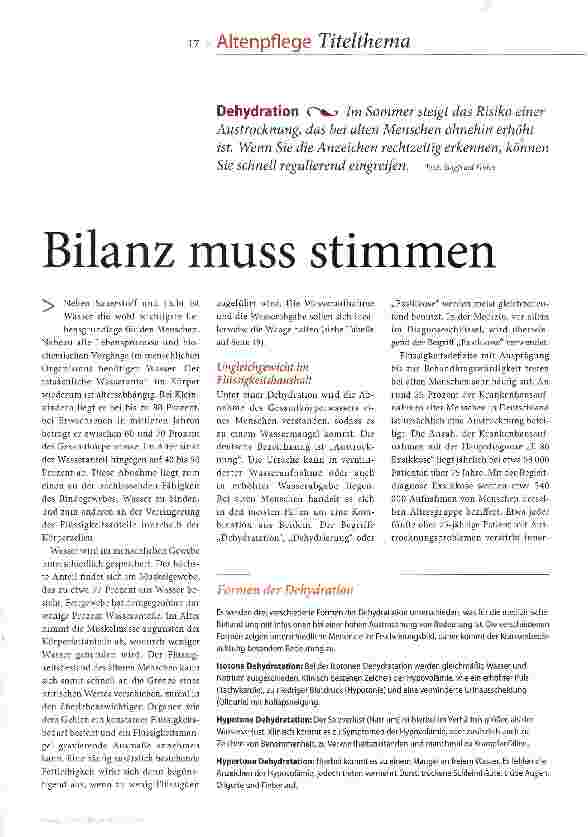 Vorschauseite 2: Bilanz muss stimmen
