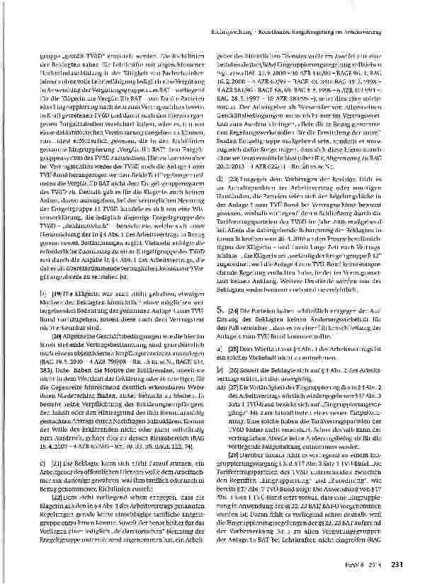 Vorschauseite 4: Konstitutive Entgeltregelung im Arbeitsvertrag