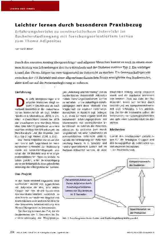 Vorschauseite 1: Leichter lernen durch besonderen Praxisbezug