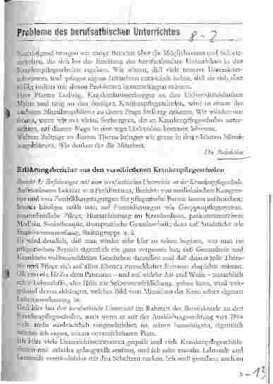 Vorschauseite 1: Problem des berufsethischen Unterrichts