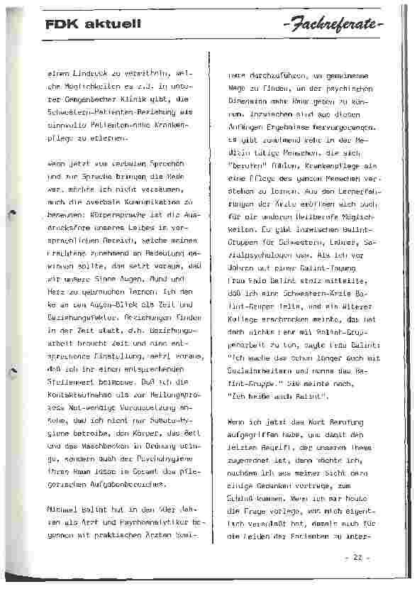 Vorschauseite 6: Die Einstellung zum Krankenpflegeberuf aus der Sicht des ärztlichen Psychotherapeuten
