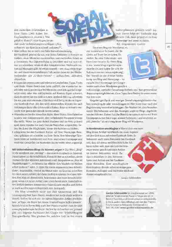 Vorschauseite 2: Social Media - so gehts!