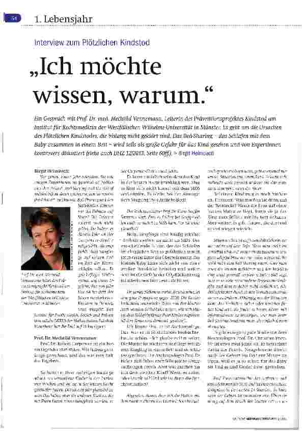 Vorschauseite 1: Ich möchte wissen, warum