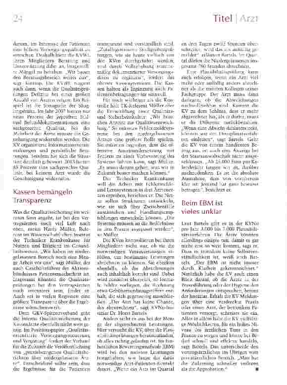 Vorschauseite 3: Kontrolle in Eigenregie