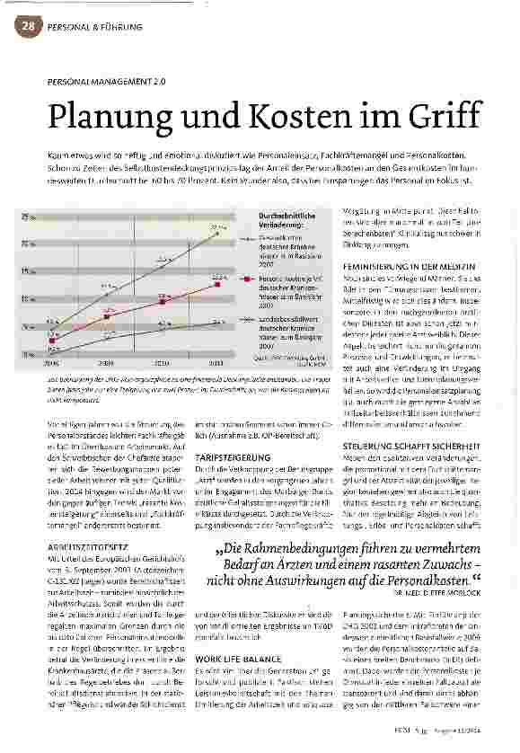Vorschauseite 1: Planung und Kosten im Griff