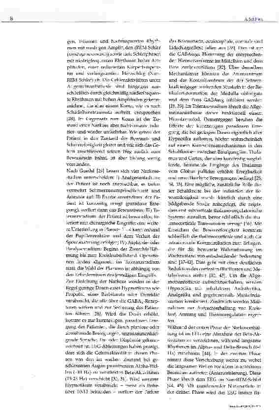 Vorschauseite 5: Allgemeinanästhesie - Was passiert im Gehirn unter Narkose?