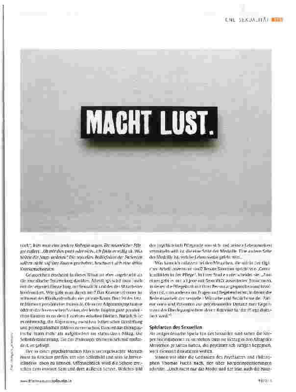 Vorschauseite 5: Einblicke in eine Tabuzone