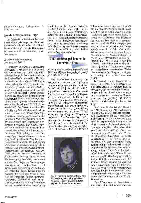 Vorschauseite 2: Viel ist noch nicht geschehen Eine Bestandsaufnahme zu Krankenkassenleistungen