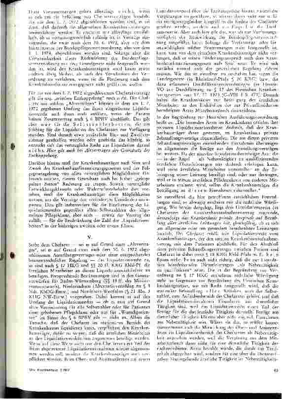 Vorschauseite 4: Auswirkungen der Bundespflegesatzverordnung und der Krankenhausgesetze der Länder auf die Vergütung der Krankenhausärzte