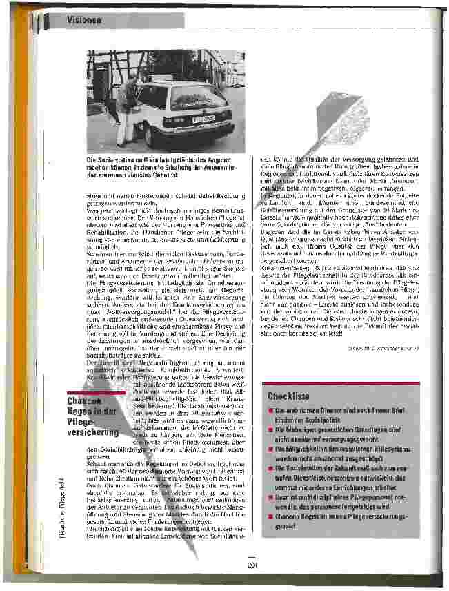Vorschauseite 5: Die Zukunft beginnt jetzt Entwurf eines Modells Sozialstation der Zukunft