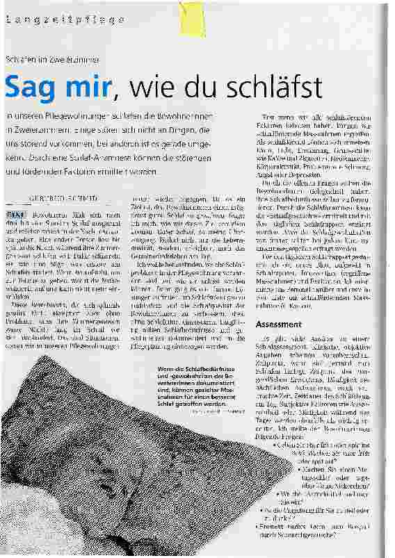 Vorschauseite 1: Sag mir, wie du schläfst - Schlafen im Zweierzimmer