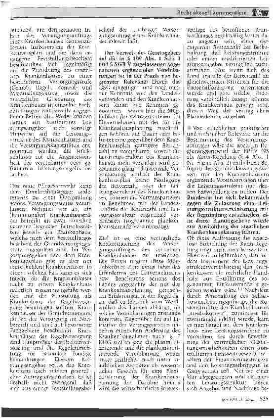 Vorschauseite 4: Zum Versorgungsauftrag des Krankenhauses