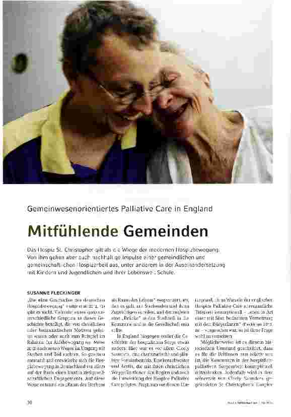 Vorschauseite 1: Mitfühlende Gemeinden