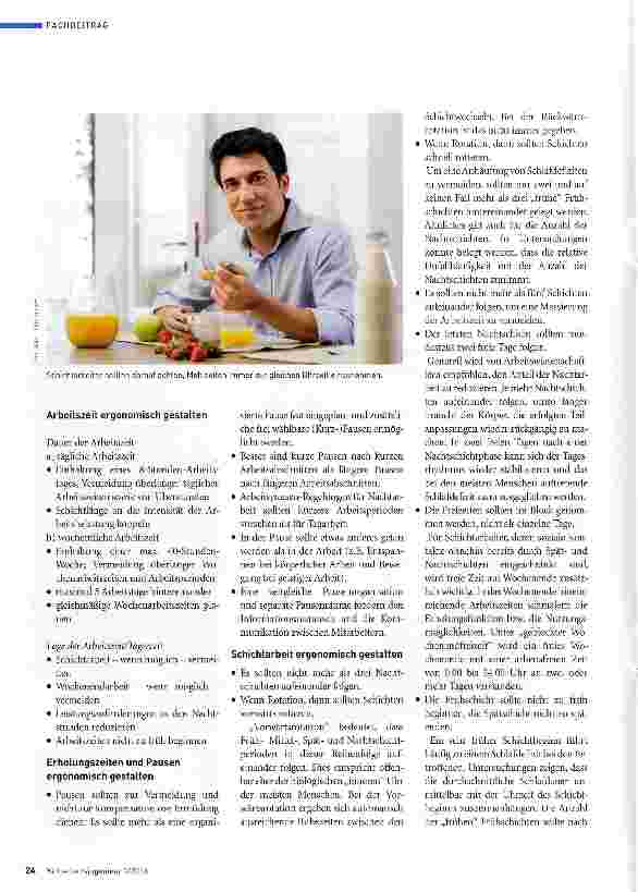 Vorschauseite 3: Mehr Arbeit, mehr Risiko?