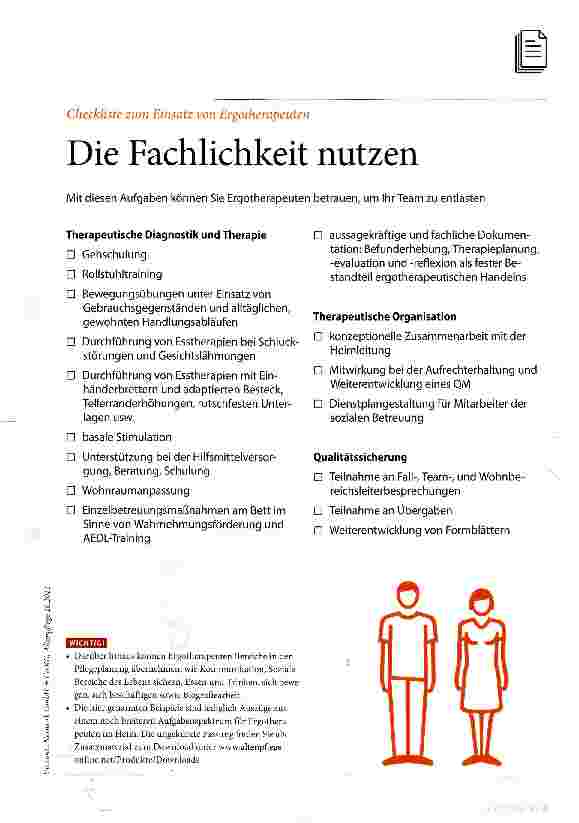 Vorschauseite 3: Synergie durch Ergotherapie