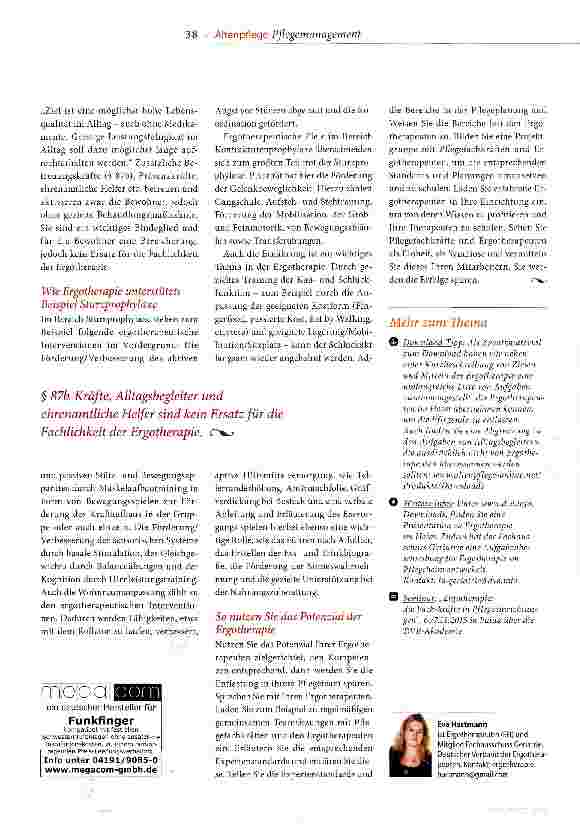 Vorschauseite 5: Synergie durch Ergotherapie