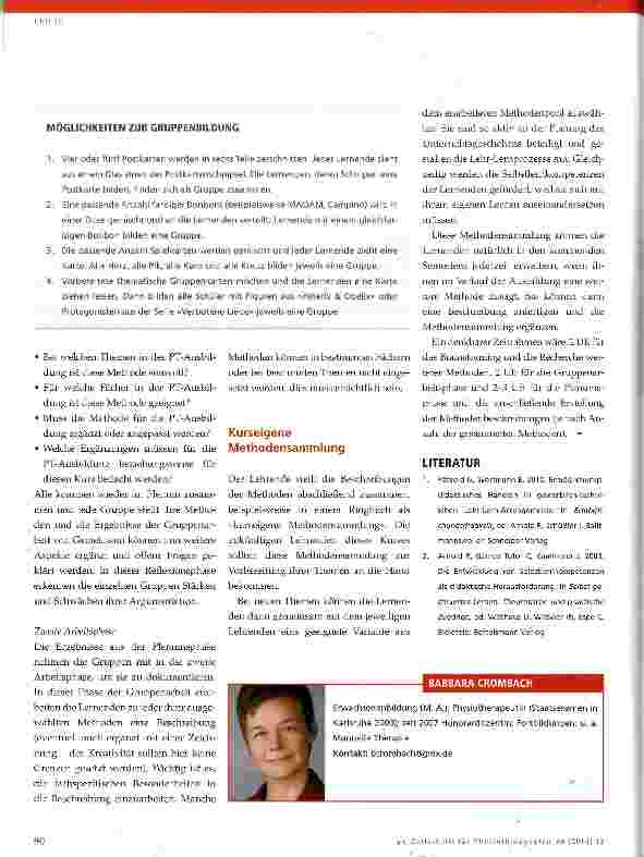 Vorschauseite 3: Lernende entwickeln ihren eigenen Methodenpool