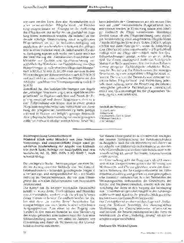 Vorschauseite 3: Anforderungen an die verantwortliche Pflegefachkraft