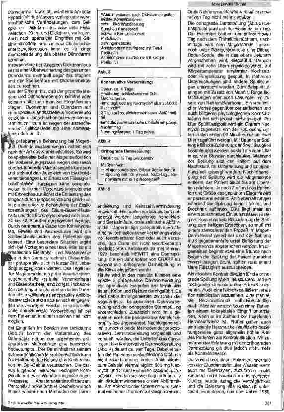 Vorschauseite 2: Die präoperative Darmvorbereitung