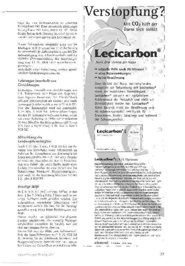 Vorschauseite 3: Die Eingliederung des Sozialhilferechts in SGBII und XII