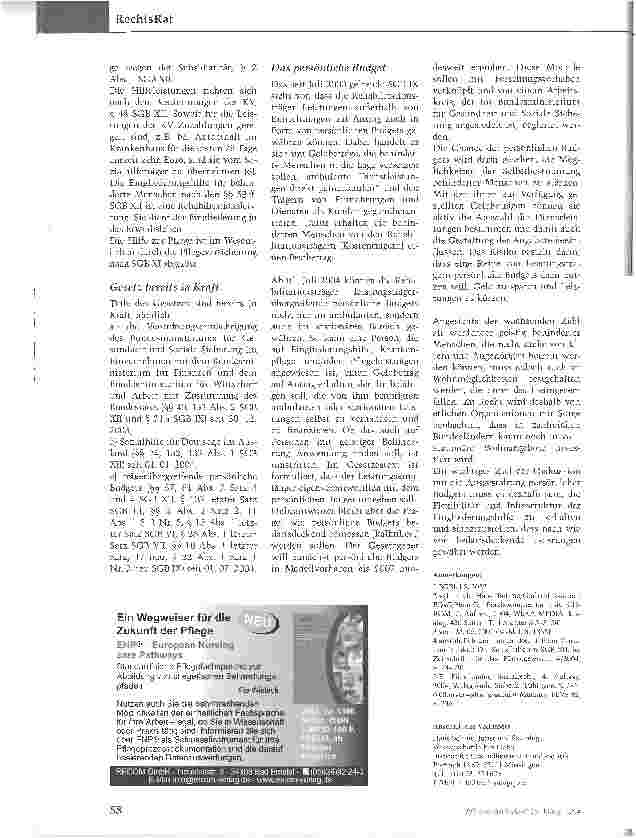 Vorschauseite 4: Die Eingliederung des Sozialhilferechts in SGBII und XII