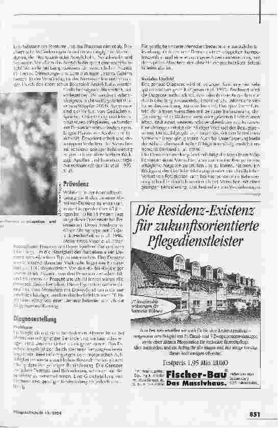 Vorschauseite 2: Ich weiß nicht, wer Du bist, aber ich kenn Dich ...Alzheimer bei Menschen mit Down-Syndrom: