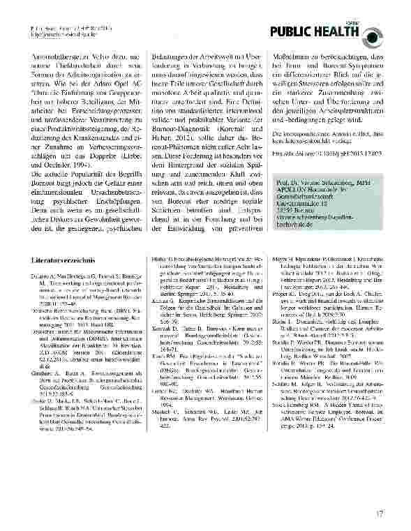 Vorschauseite 2: Überund Unterforderung am Arbeitsplatz: Burnund Boreout