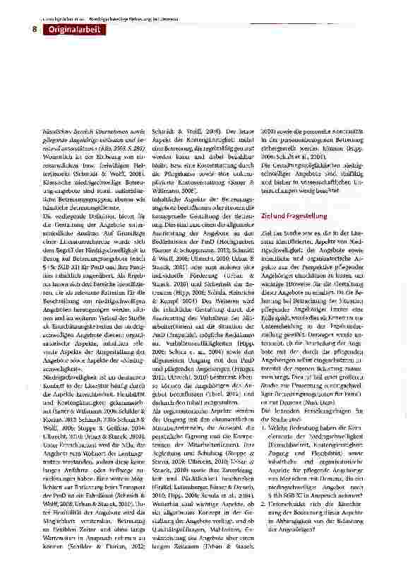 Vorschauseite 2: Niedrigschwellige Betreuungsangebote für Menschen mit Demenz aus Sicht pflegender Angehöriger