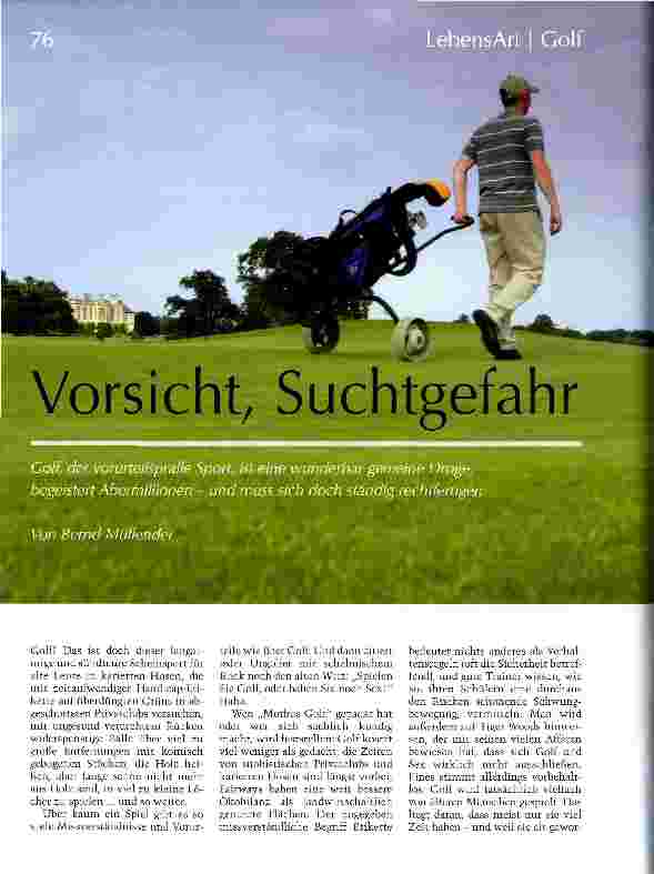 Vorschauseite 1: Vorsicht, Suchtgefahr