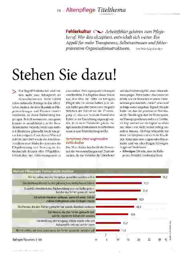 Vorschauseite 2: Stehen Sie dazu!