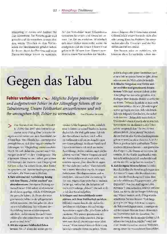 Vorschauseite 5: Stehen Sie dazu!